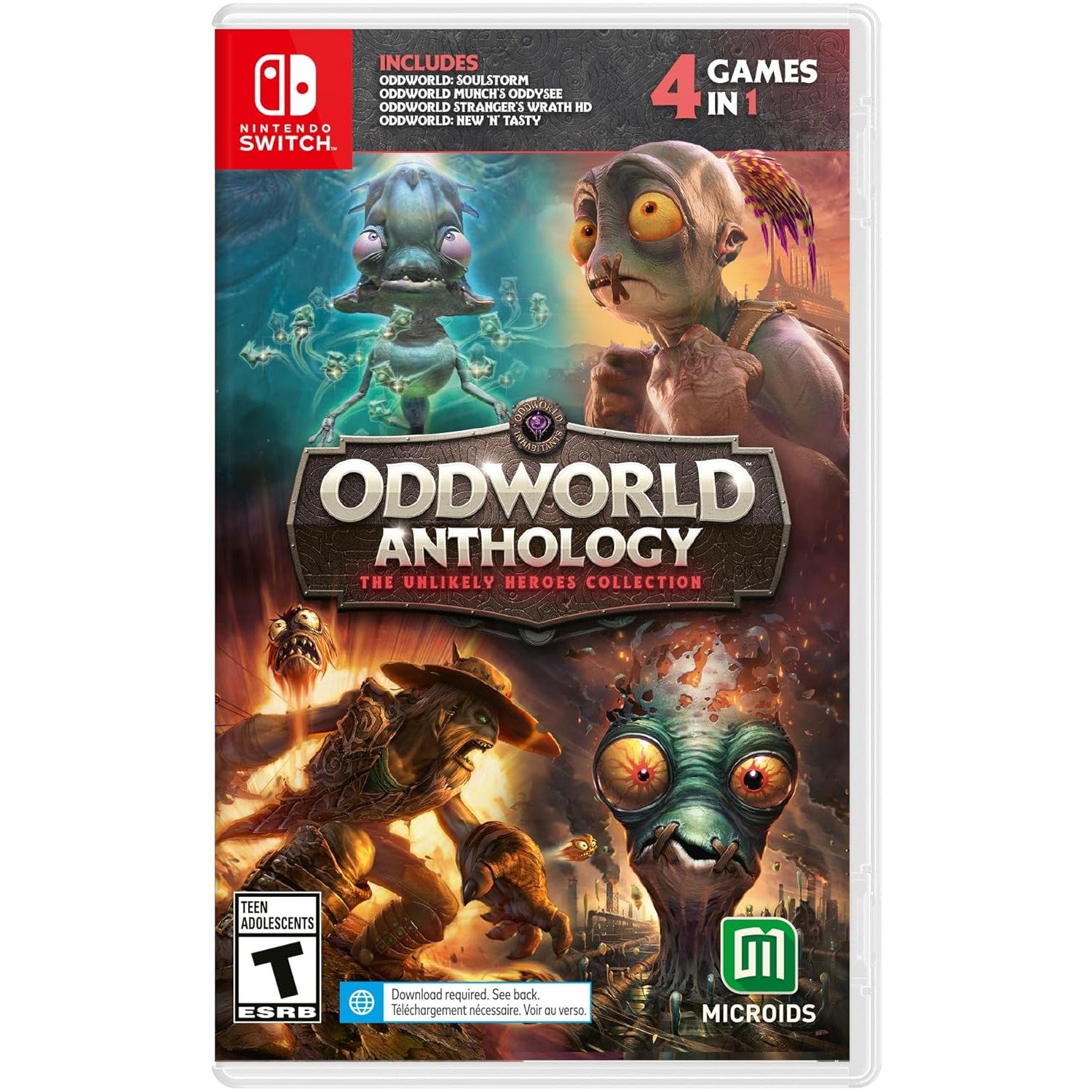 Oddworld Anthology: The Unlikely Heroes Collection - Nintendo Switch - Microïds