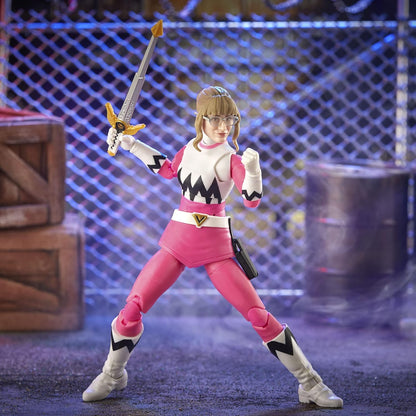 Power Rangers Lost Galaxy Pink Ranger Action Figure - Hasbro - Lightning Collection