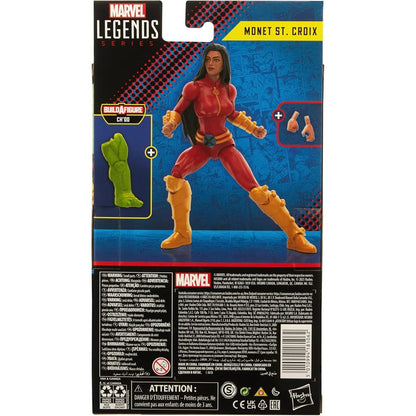 X-Men Marvel Legends Monet St. Croix Action Figure Ch'od BAF - Hasbro - Marvel Legends