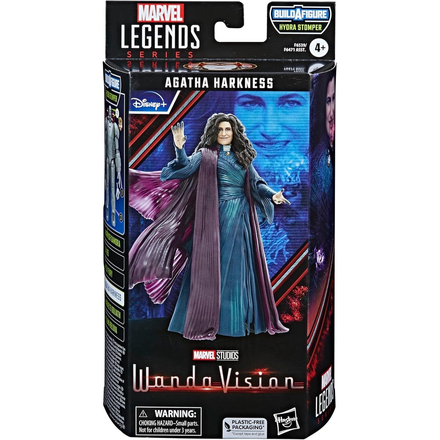 WandaVision Agatha Harkness Action Figure Hydra Stomper BAF - Hasbro - Marvel Legends
