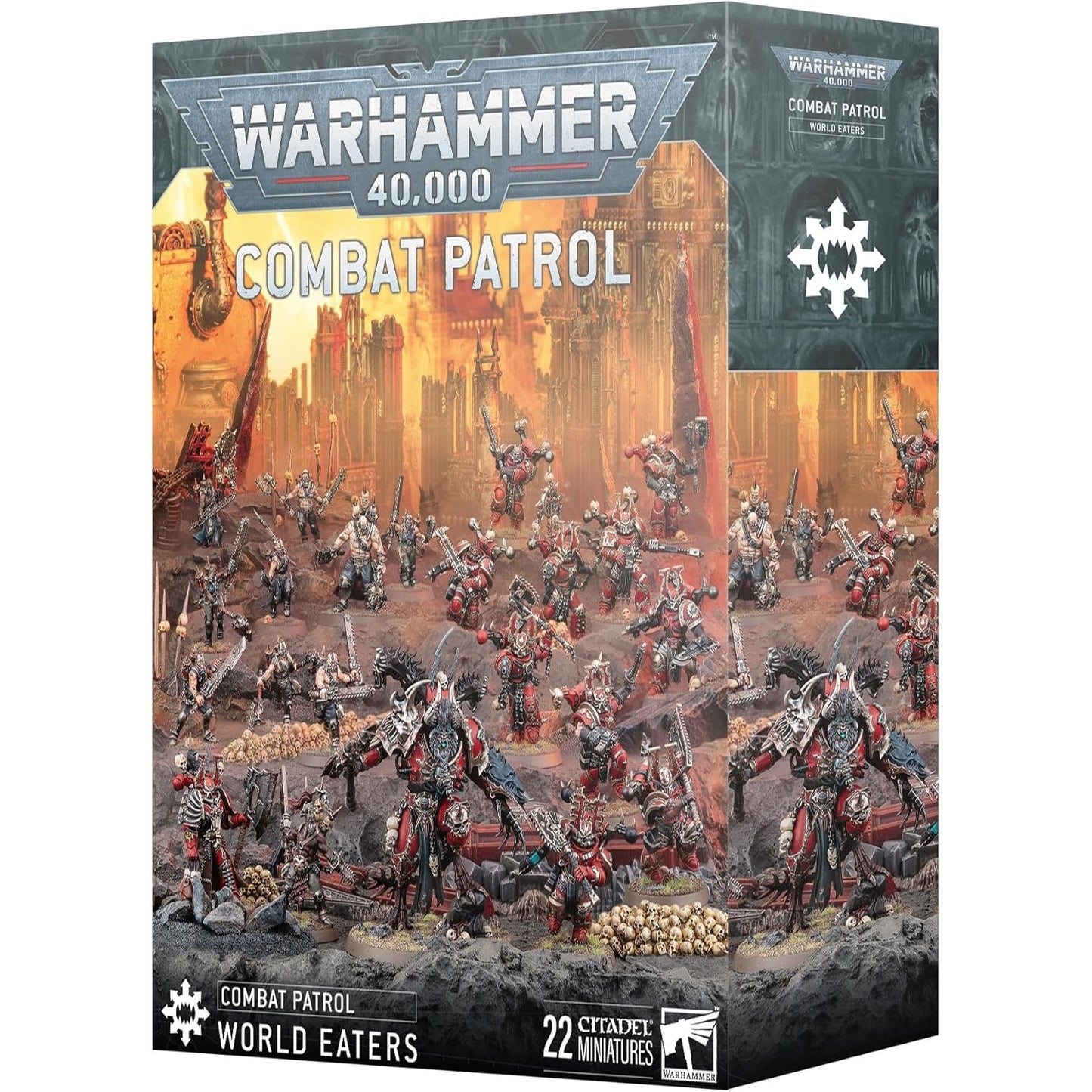 Warhammer 40,000 Combat Patrol World Eaters - 22 Citadel Miniatures - Games Workshop