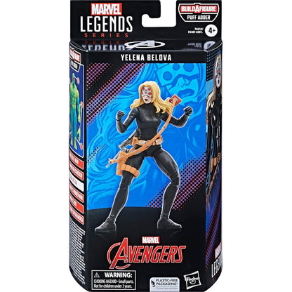 Avengers Yelena Belova Black Widow Action Figure Puff Adder BAF - Hasbro - Marvel Legends