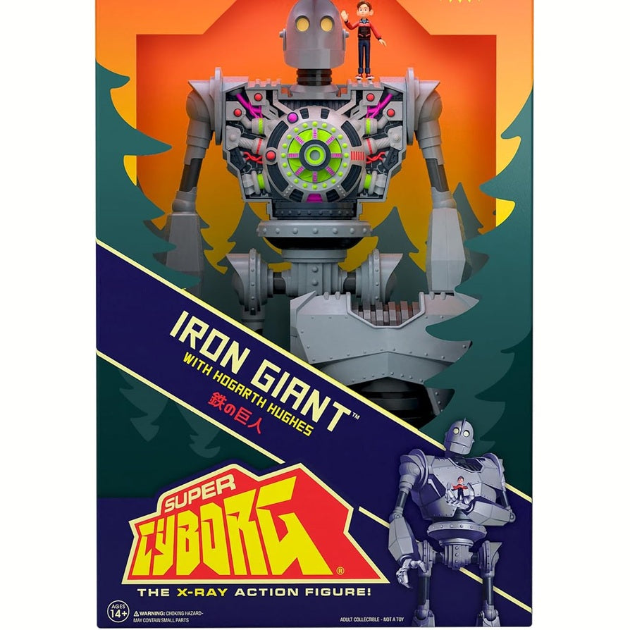 The Iron Giant Super Cyborg Iron Giant Full Color Ver. Action Figure - Super7