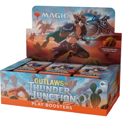 Magic: The Gathering Outlaws of Thunder Junction Play Booster - 14 Cards - Wizards of the Coast