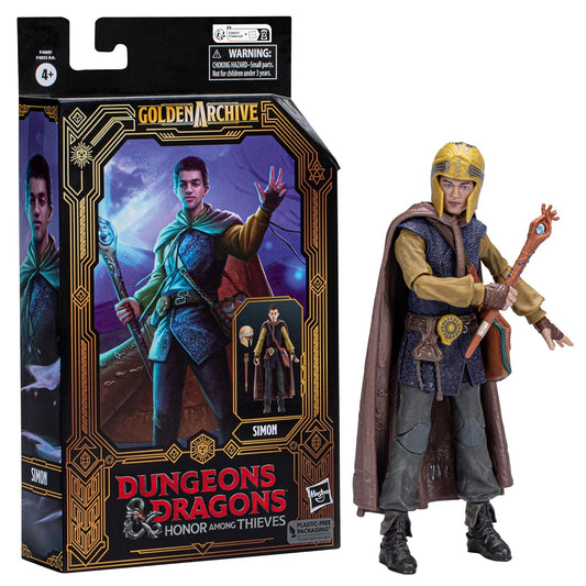 Dungeons & Dragons: Honor Among Thieves Golden Archive Simon Action Figure - Hasbro