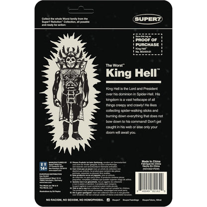 The Worst King Hell Monster Glow Action Figure - Super7 - ReAction