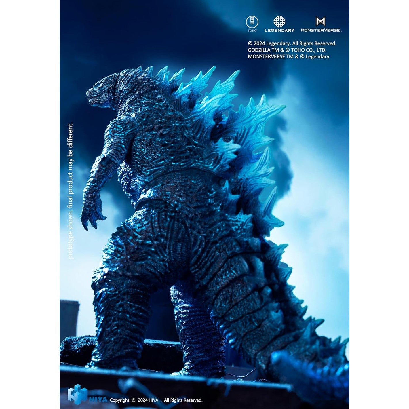 Godzilla x Kong: The New Empire Godzilla Energized Action Figure - Hiya Toys - PX Previews Exclusive!