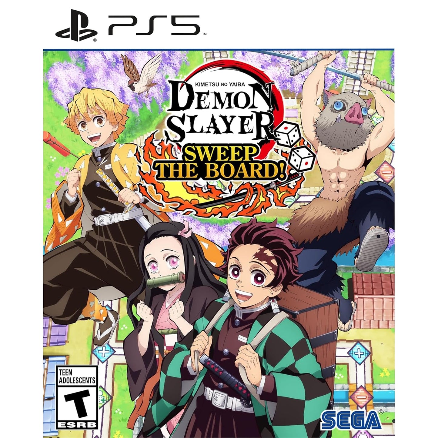 Demon Slayer Kimetsu no Yaiba Sweep the Board - PlayStation 5 - SEGA Games