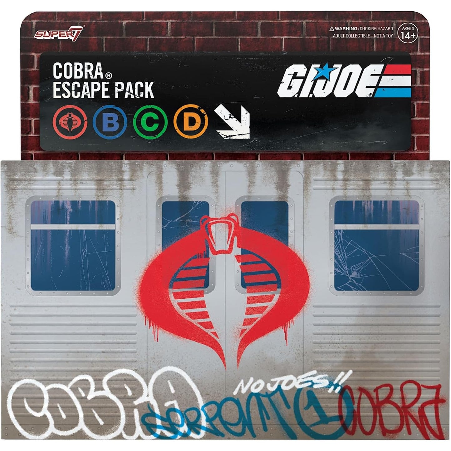 G.I. Joe Cobra Escape Pack Action Figure 3-Pack - Super7 - ReAction