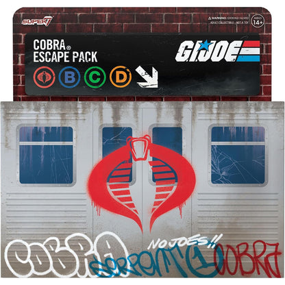 G.I. Joe Cobra Escape Pack Action Figure 3-Pack - Super7 - ReAction