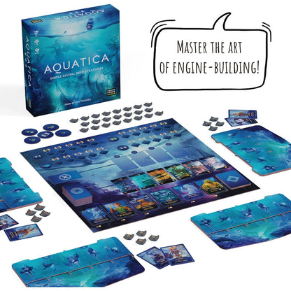 Aquatica Diving Strategy Board Game - Arcane Wonders