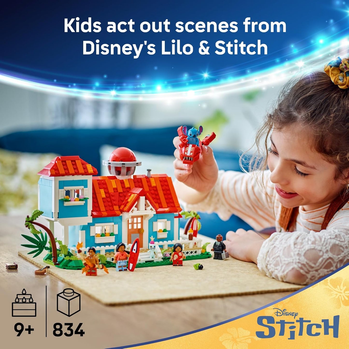 Disney's Lilo and Stitch Beach House Building Toy - LEGO #43268