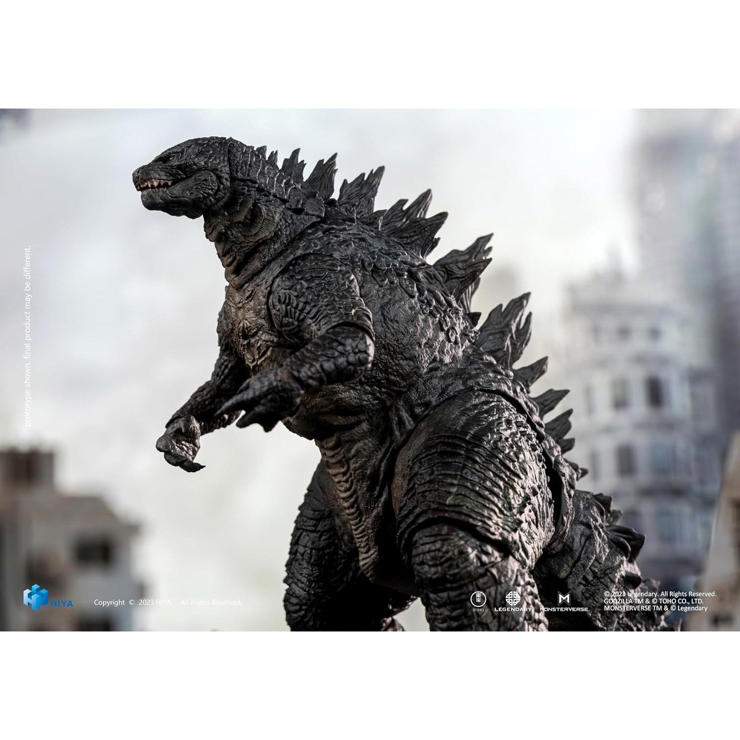 Godzilla 2014 Godzilla Action Figure - Hiya Toys: Exquisite Basic Series - PX Previews Exclusive!
