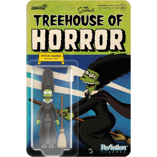 The Simpsons Witch Marge Action Figure - Super7 - ReAction Wave4