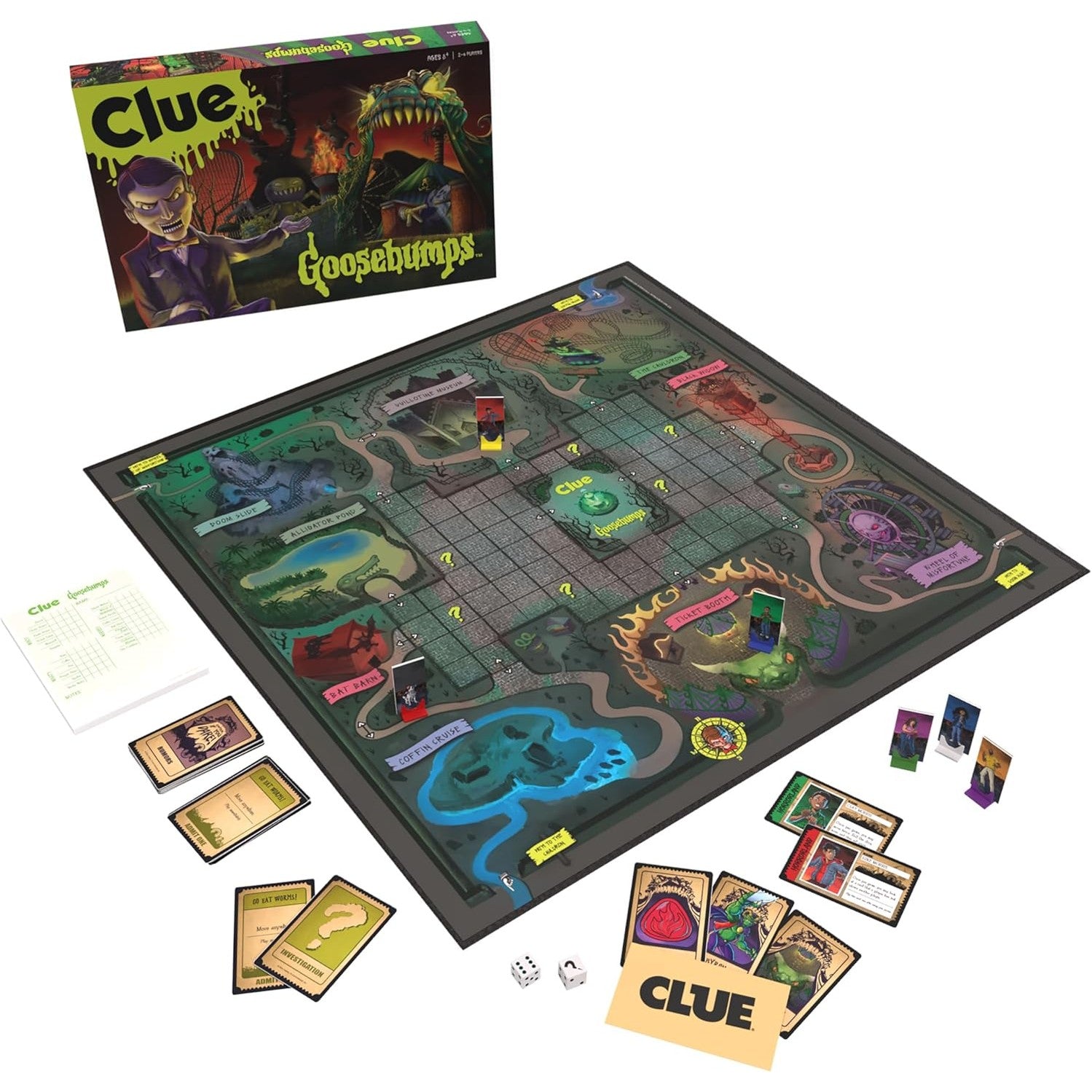 Clue: Goosebumps Edition Board Game - USAopoly