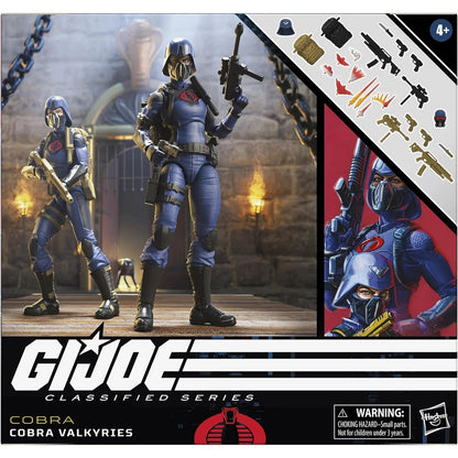 G.I. Joe Cobra Valkyries Action Figure Set - Hasbro Pulse Exclusive - Classified Series #68
