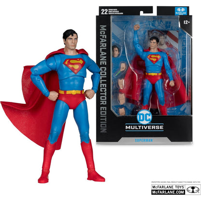 Superman: The Movie 1978 Superman Collector's Edition Action Figure - McFarlane Toys - DC Multiverse Wave 8