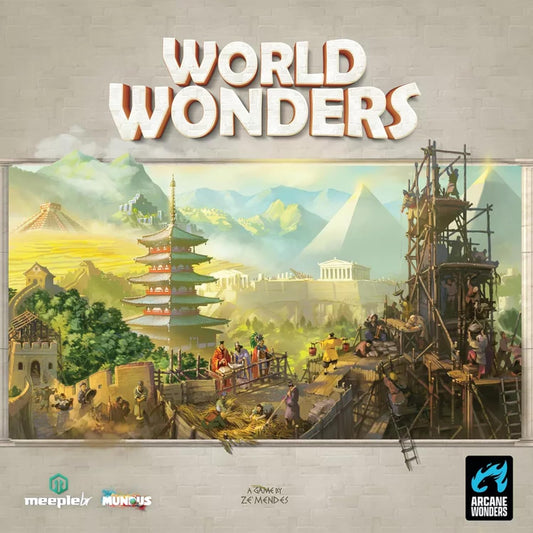 World Wonders Landmark Building Strategy Board Game - Arcane Wonders