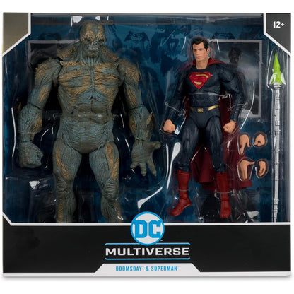 DC Multiverse Doomsday vs. Superman Batman v Superman: Dawn of Justice 7" Action Figure 2-Pack - McFarlane Toys