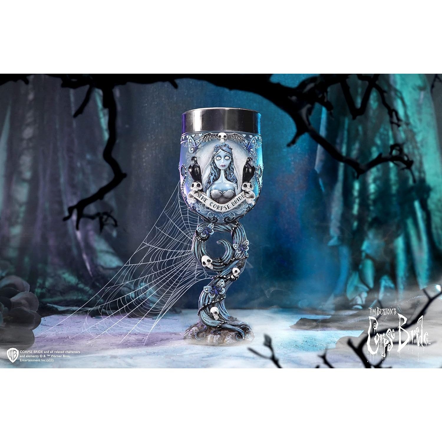 Tim Burton's Corpse Bride Emily Goblet - Nemesis Now