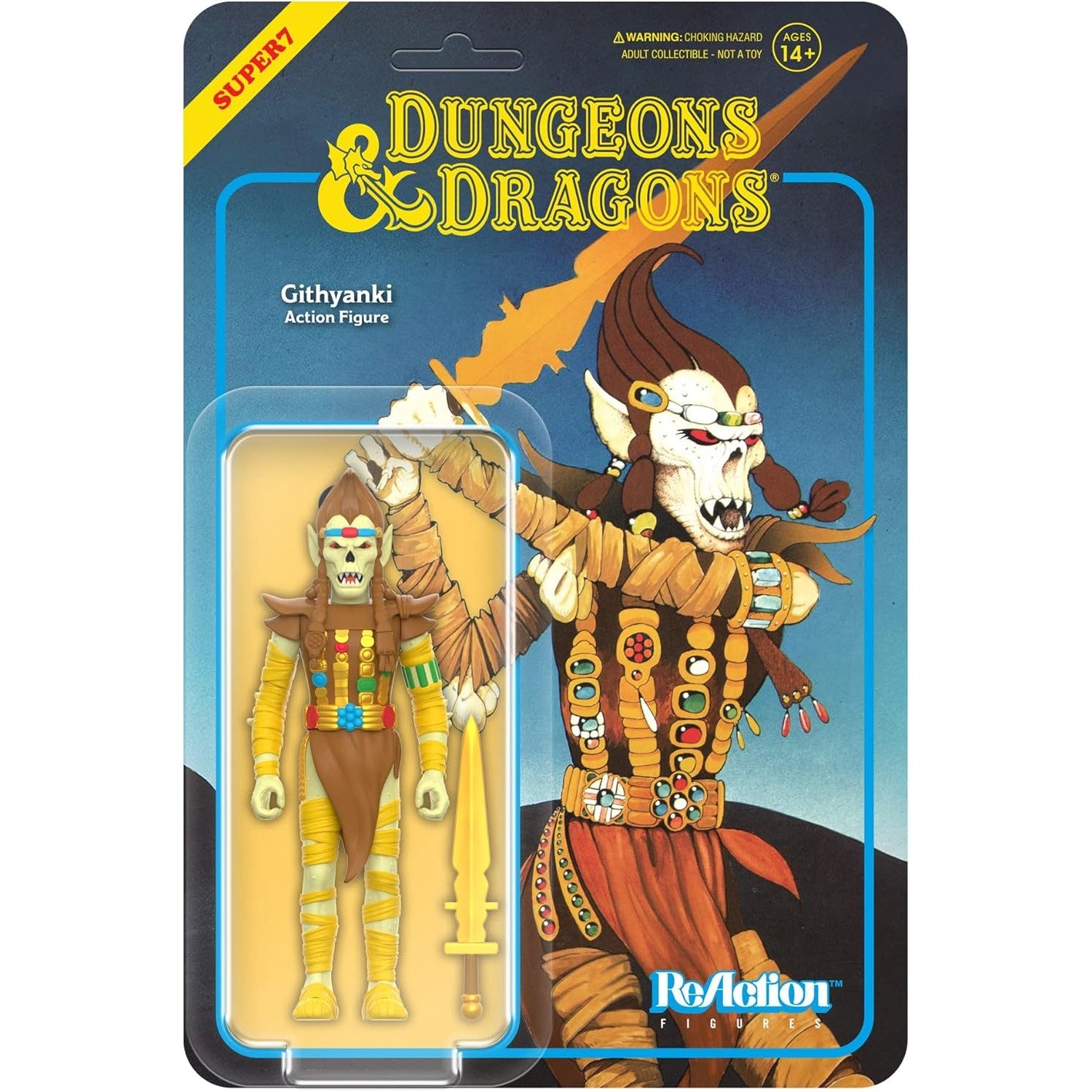Dungeons & Dragons Githyanki Fiend Folio Figure - Super7 - ReAction: Wave 1
