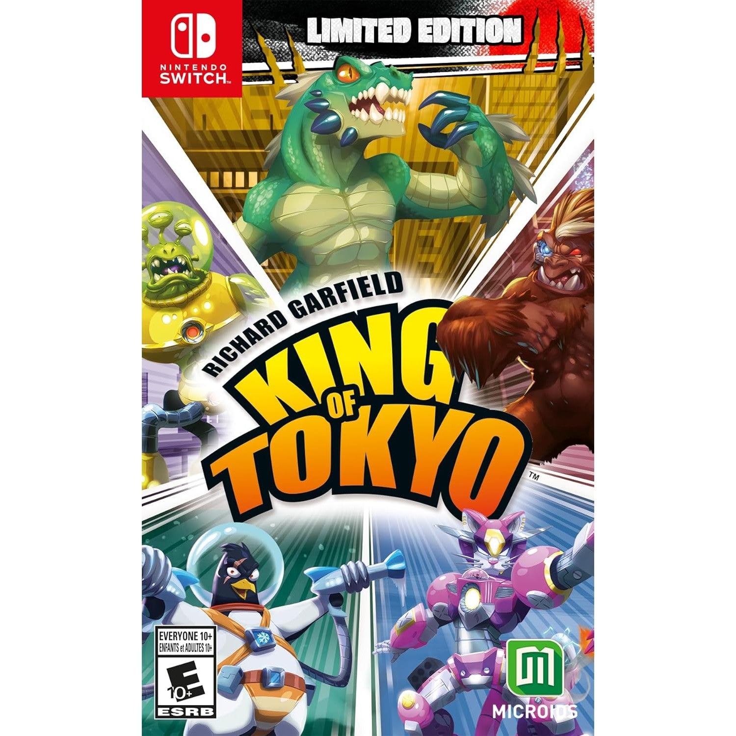 King of Tokyo Limited Edition - Nintendo Switch - MICROÏDS