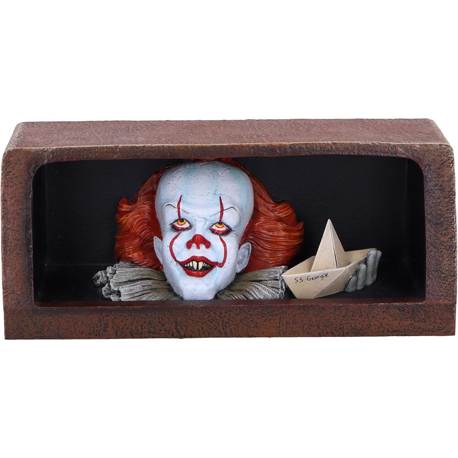 Stephen King's IT Pennywise Drain Resin Clown Sculpture - Nemesis Now