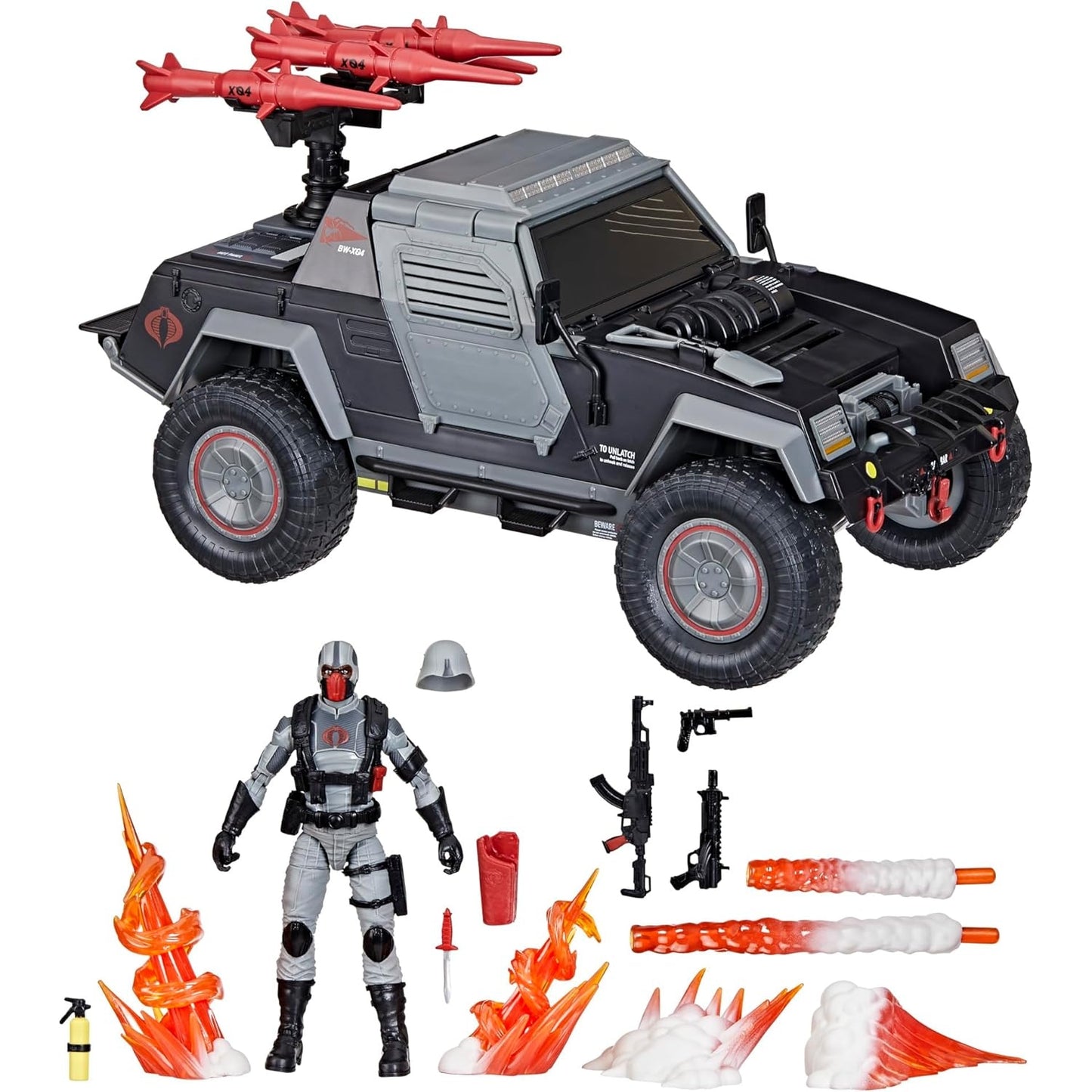 GIJOE Classified Cobra Night Attack 4-WD Stinger & Driver