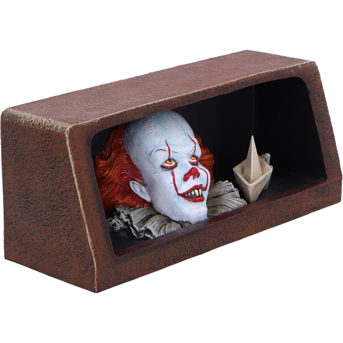 Stephen King's IT Pennywise Drain Resin Clown Sculpture - Nemesis Now