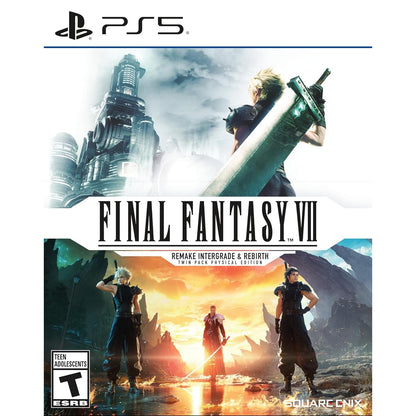 Final Fantasy VII Remake Intergrade & Rebirth Twin Pack Physical Edition - PlayStation 5 - Square Enix