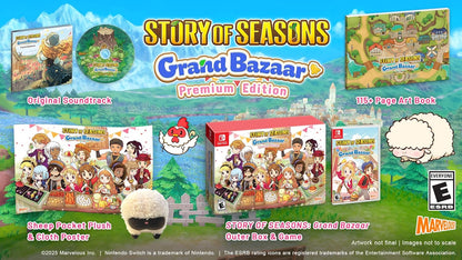 Story of Seasons: Grand Bazaar Premium Edition - Nintendo Switch - XSEED Games