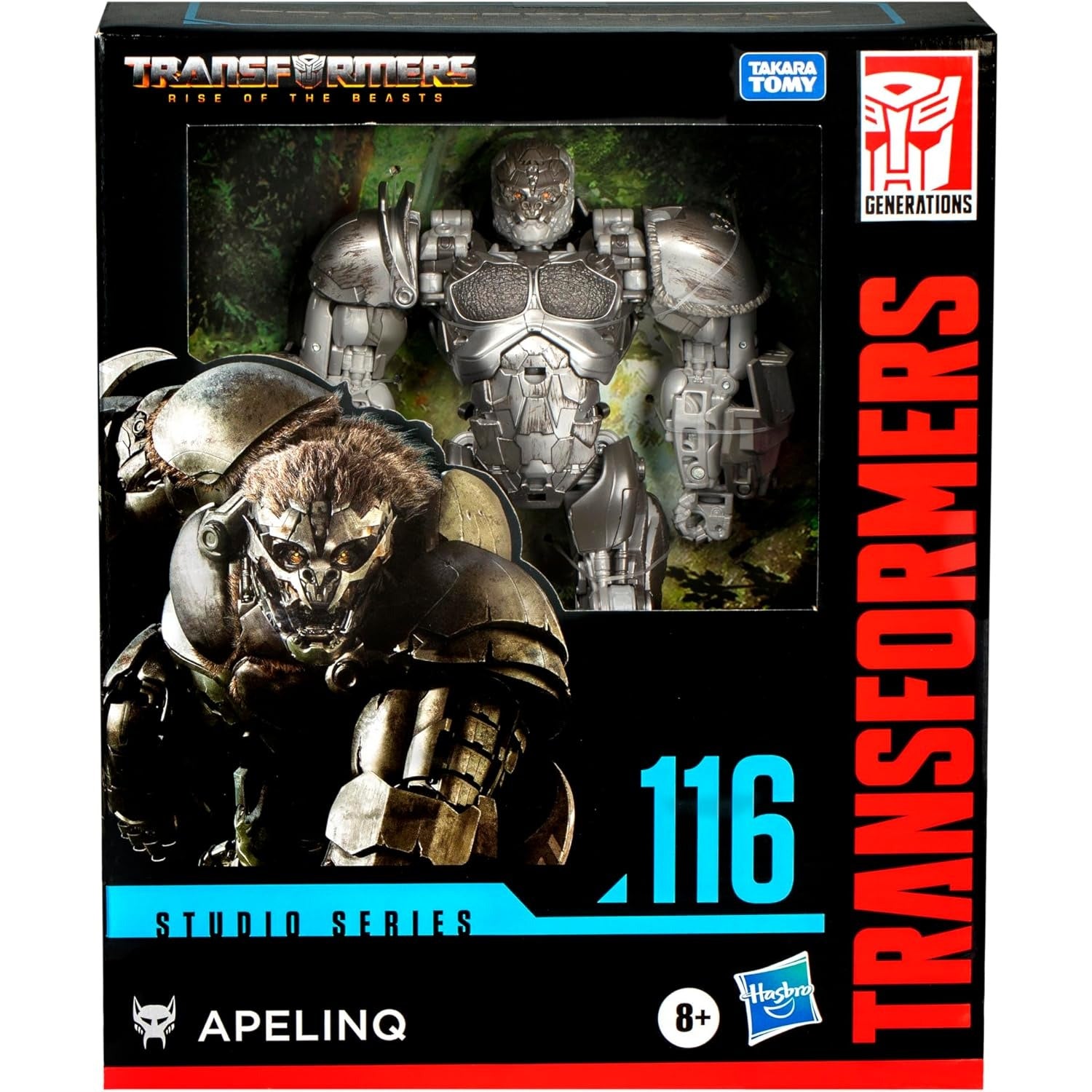 Transformers: Rise of the Beasts 118 Leader Class Apelinq Action Figure - Takara Tomy, Hasbro - Studio Series