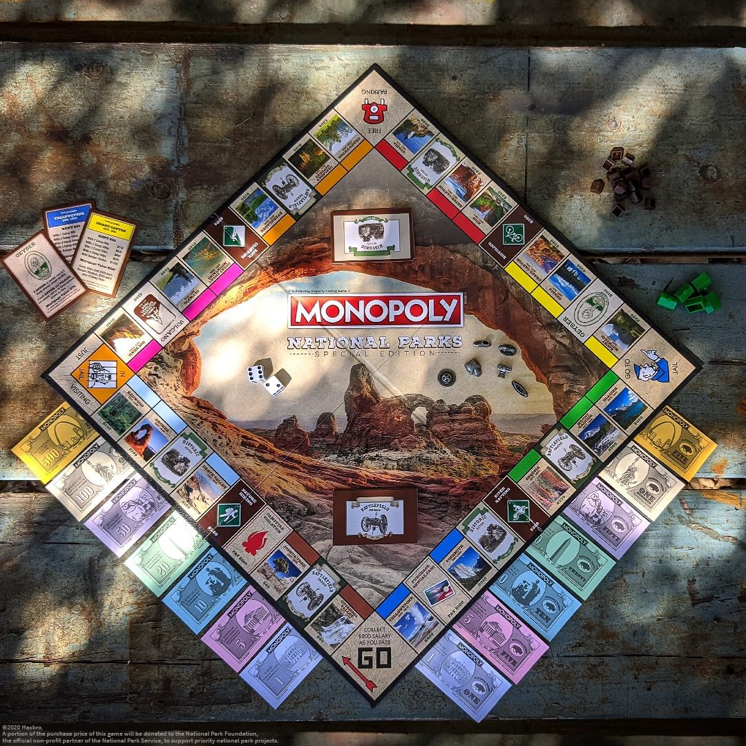 Monopoly National Parks Special Edition Board Game - USAopoly