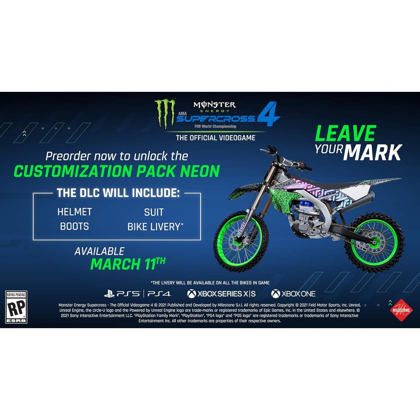 Monster Energy Supercross 4 - Xbox Series X - Milestone