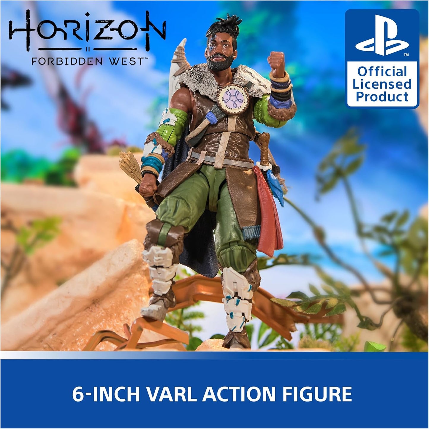 Horizon Forbidden West Varl Nora Valiant Armor Ver. 6" Action Figure - Spin Master Ltd. Shapes Collection