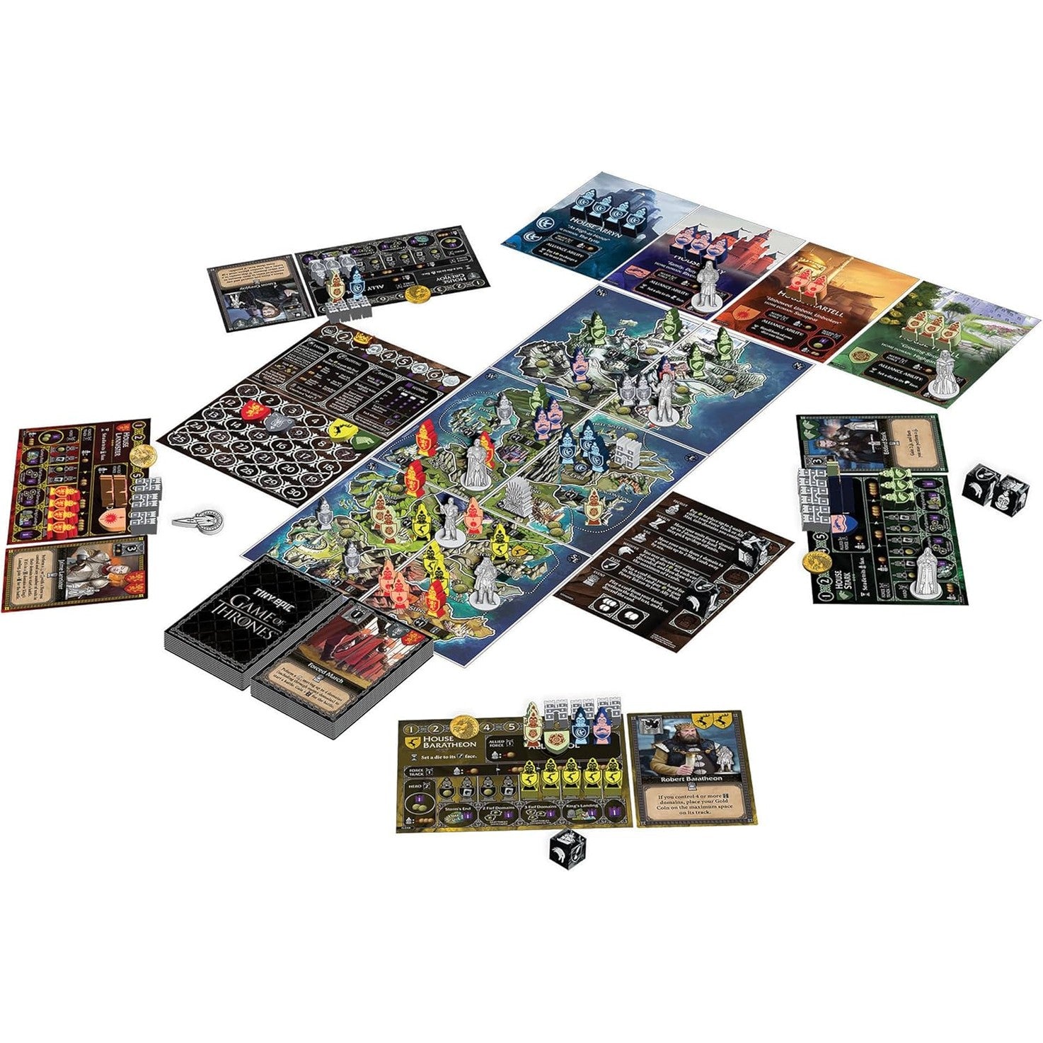 Tiny Epic Game of Thrones Strategy Board Game - Gamelyn Games, USAopoly
