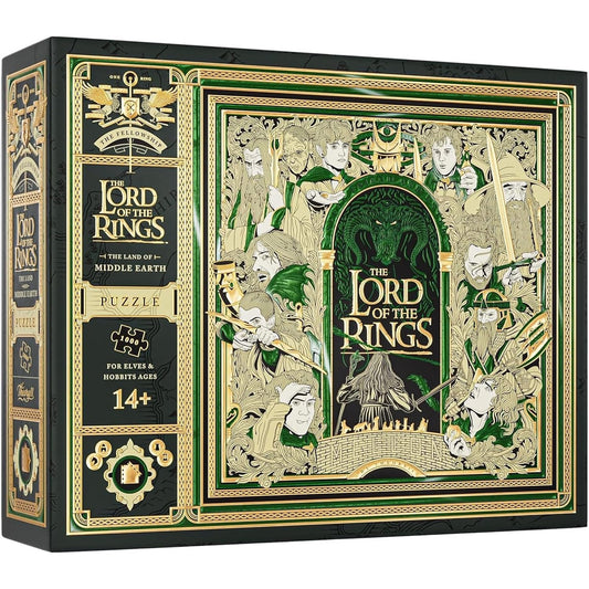 Lord of the Rings Middle Earth Foil Jigsaw Puzzle - Theory11
