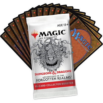 Magic: The Gathering Adventures in The Forgotten Realms Collector Booster - 1 Pack: 15 Cards - Wizards of the Coast