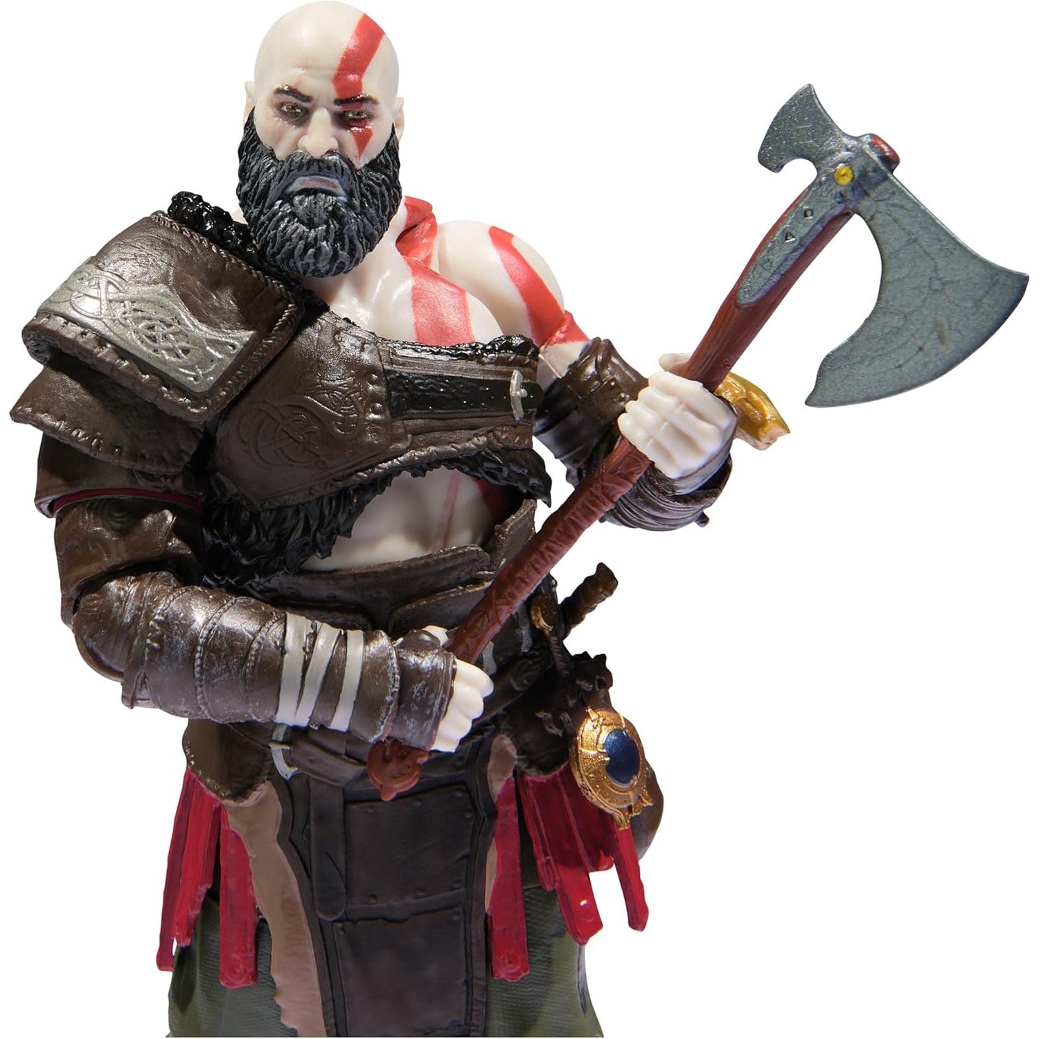 God of War: Ragnarok Kratos 6" Action Figure - Spin Master Ltd. - PlayStation: The Shapes Collection