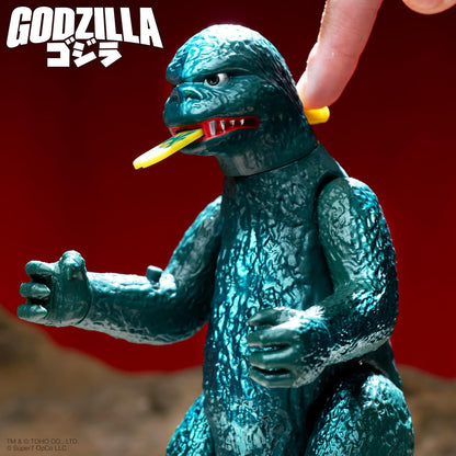 Shogun Godzilla Green Metallic Hawaii Action Figure - Super7 Toho ULTIMATES!