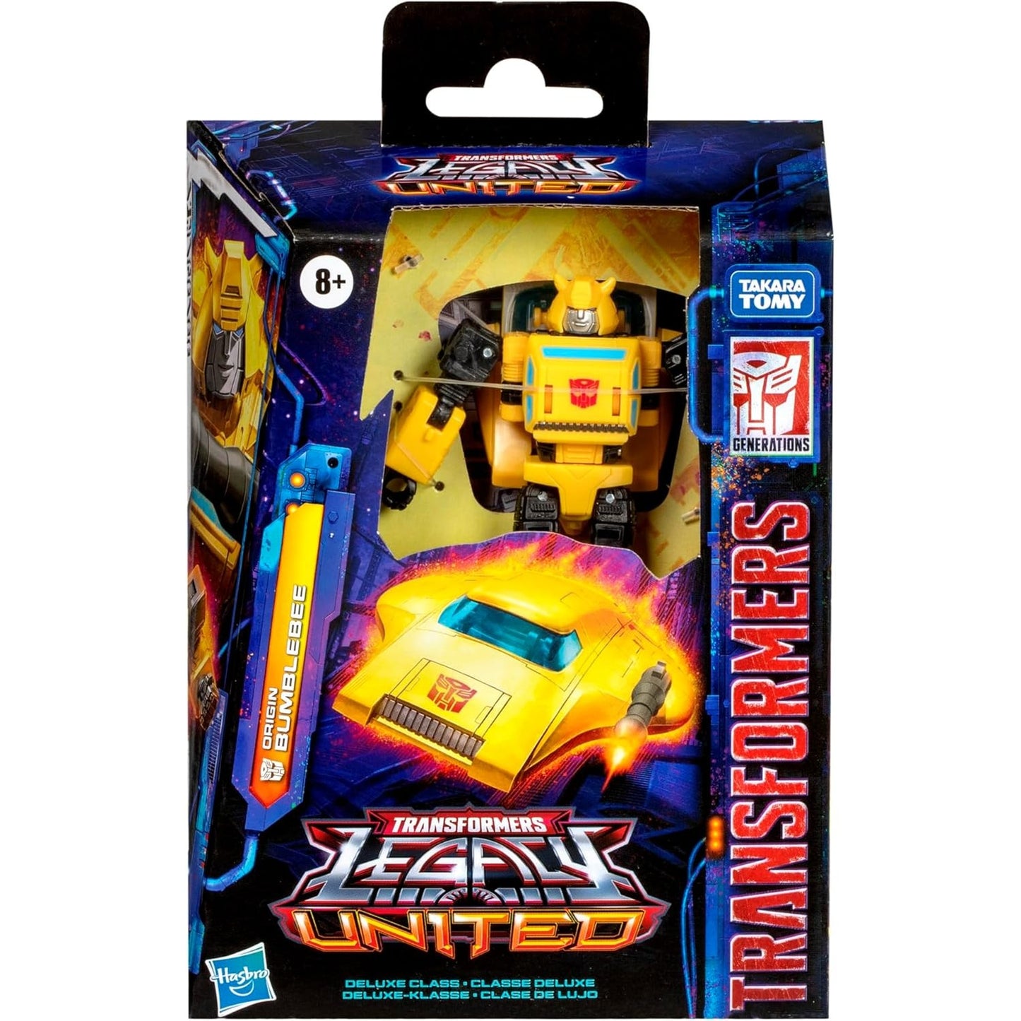 Transformers: Legacy United Deluxe Class Origin Bumblebee Action Figure - Takara Tomy, Hasbro