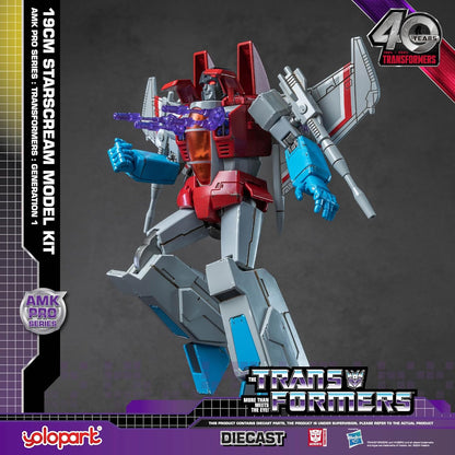 Transformers G1 Starscream 7.5" Figure Model Kit - YOLOPARK - AMK Pro Series