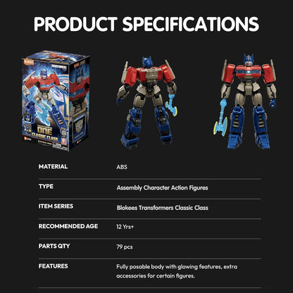 Transformers Classic Class 11 Optimus Prime Model Kit - Blokees