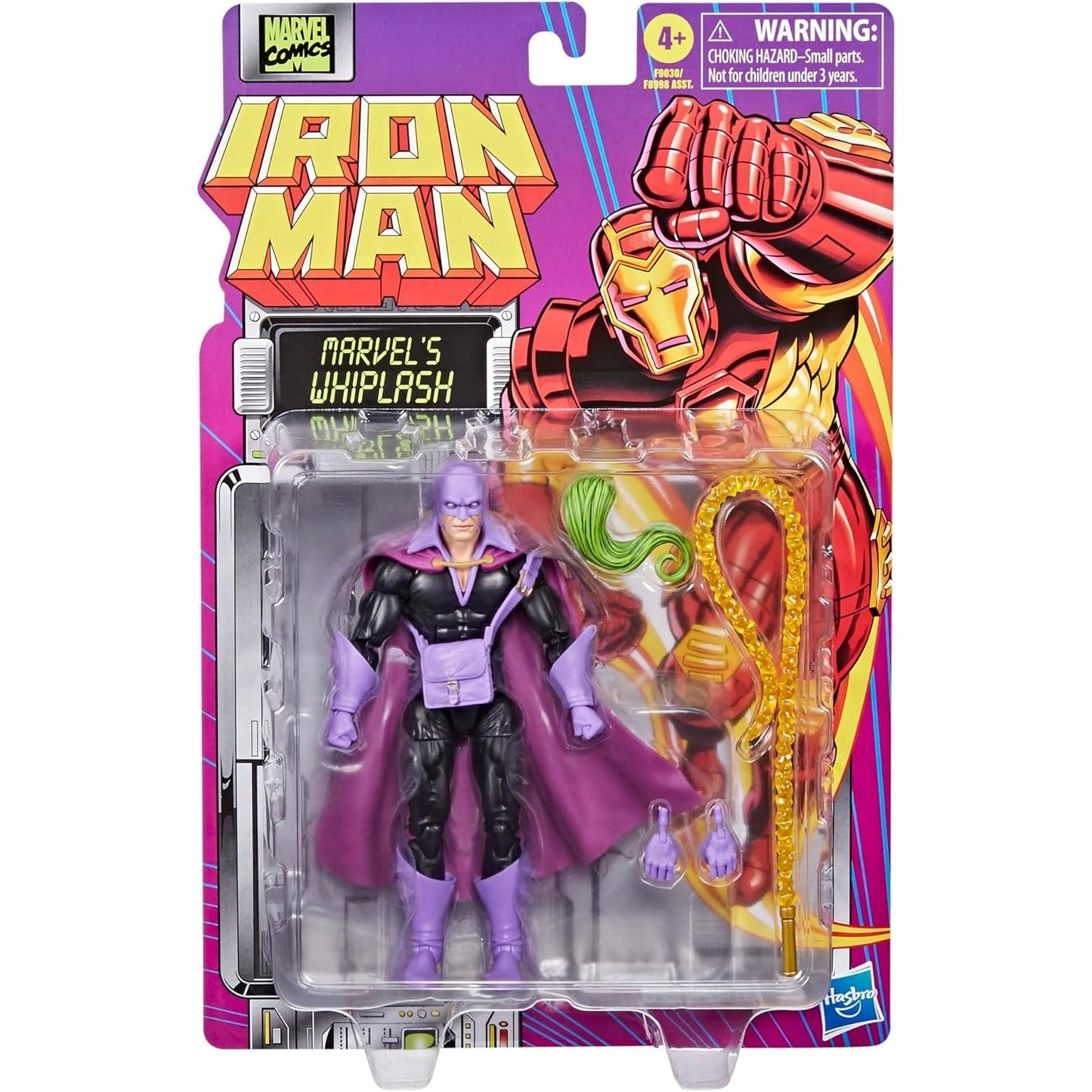 Iron Man Whiplash Action Figure - Hasbro - Marvel Legends: Retro Collection