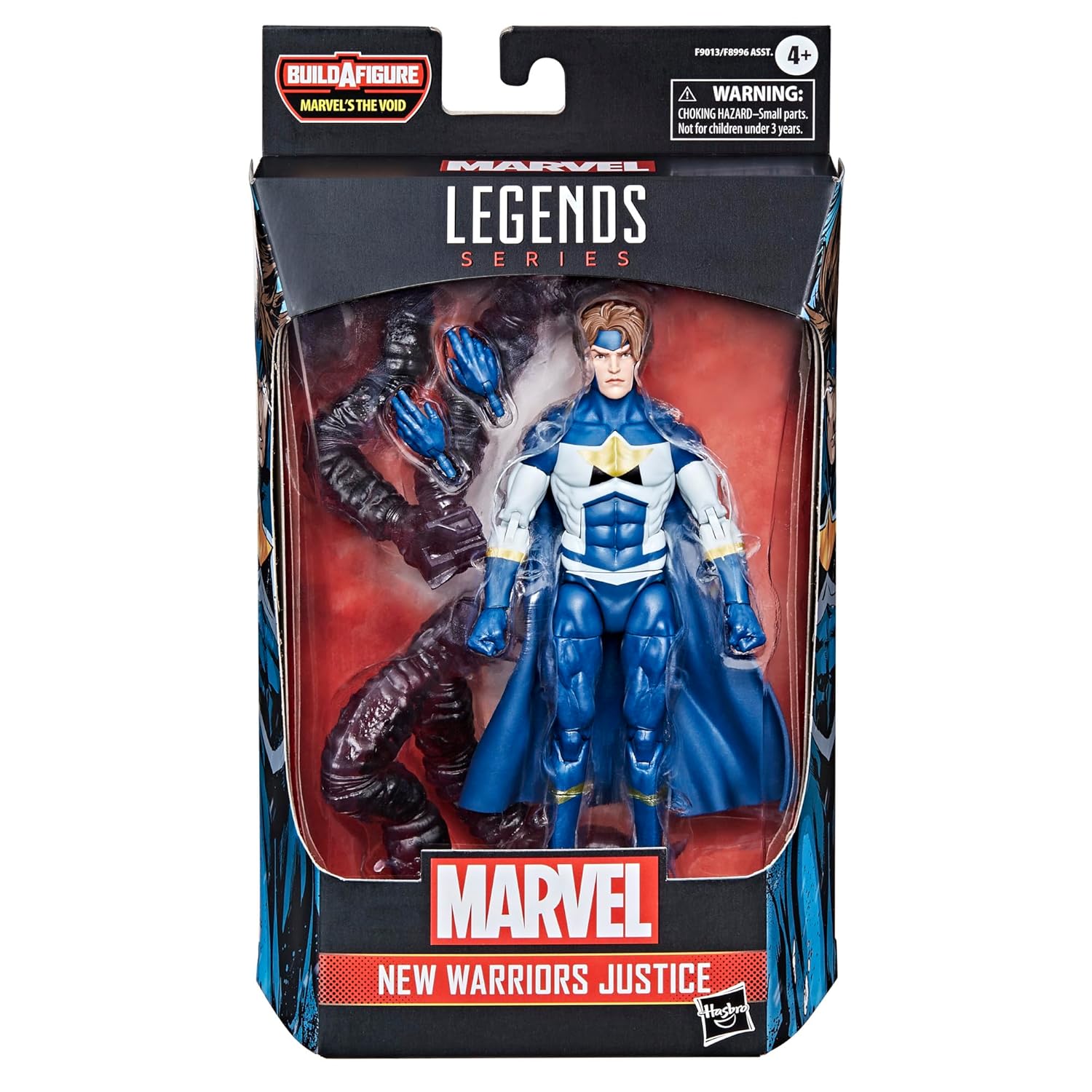 New Warriors Justice Action Figure The Void BAF - Hasbro - Marvel Legends