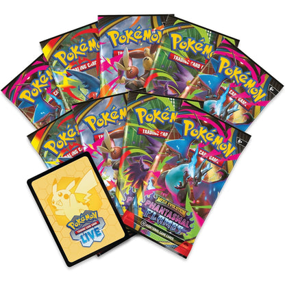 Pokémon TCG: Mega Evolution—Phantasmal Flames Elite Trainer Box - 9 Booster Packs & More! - Ages 6+