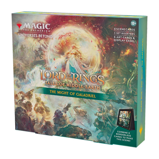 Magic: The Gathering The Lord of the Rings: Tales of Middle Earth - The Might of Galadriel Scene Box - Wizards of the Coast
