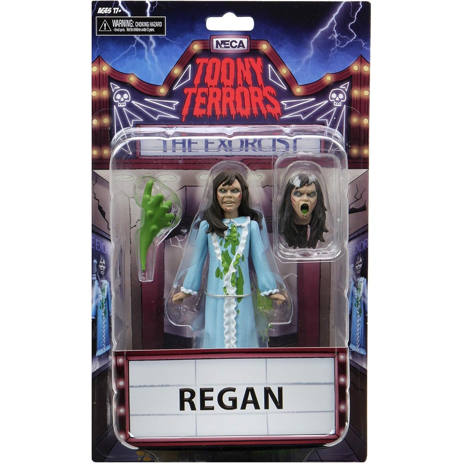 The Exorcist Regan 6" Action Figure - NECA - Toony Terrors: Series 4