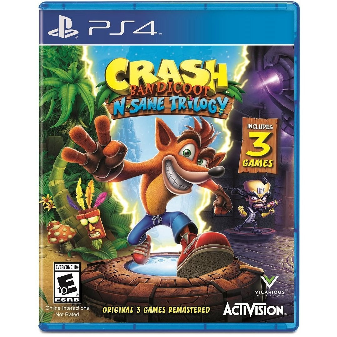 Crash Bandicoot N. Sane Trilogy - PlayStation 4 - Activision