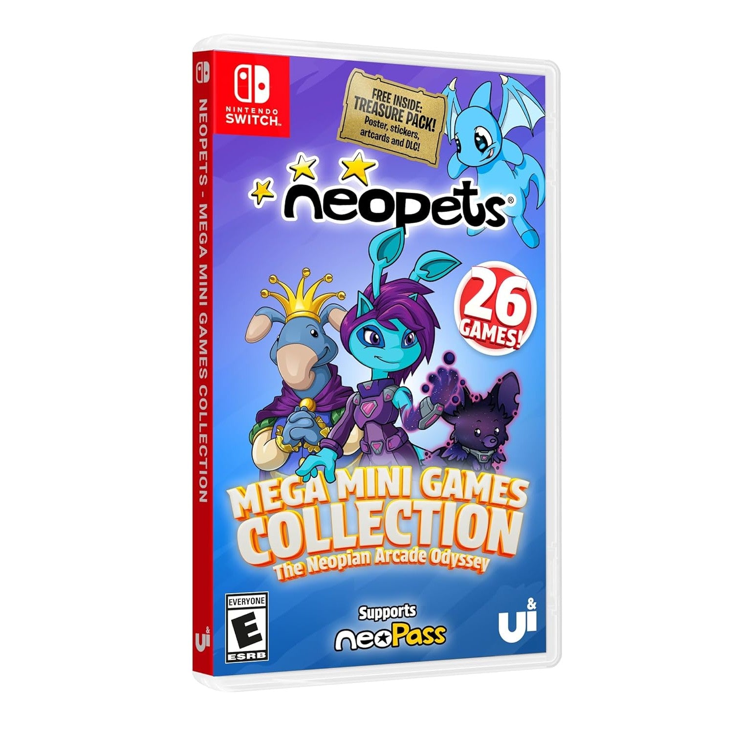 Neopets - Mega Mini Games Collection: The Neopian Arcade Odyssey - Nintendo Switch - U&I Entertainment